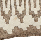 Hand Felted Wool Pillow - Scandinavian Design Gray - 20" Arcadia Home - Che Cose Belle