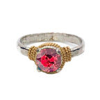 Hand Hammered Birthstone Ring - Che Cose Belle