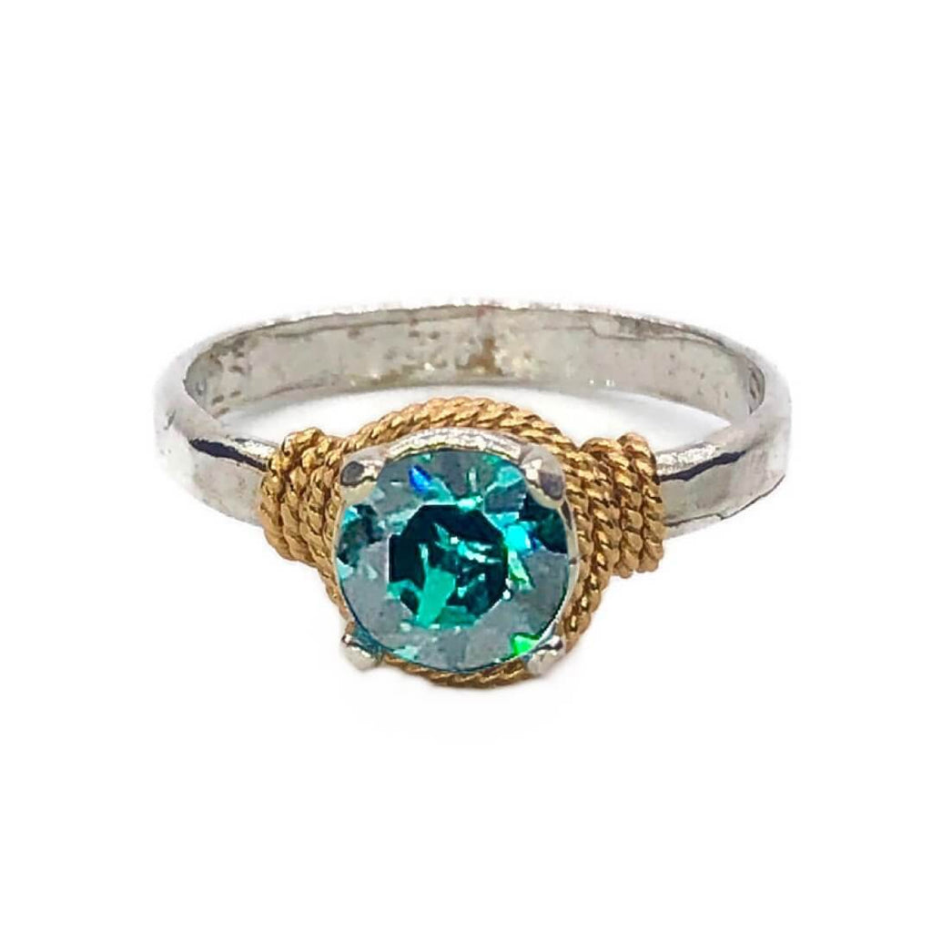 Hand Hammered Birthstone Ring - Che Cose Belle