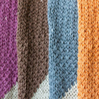 Hand - Knitted Merino Wool Heart Throw Blanket - Che Cose Belle