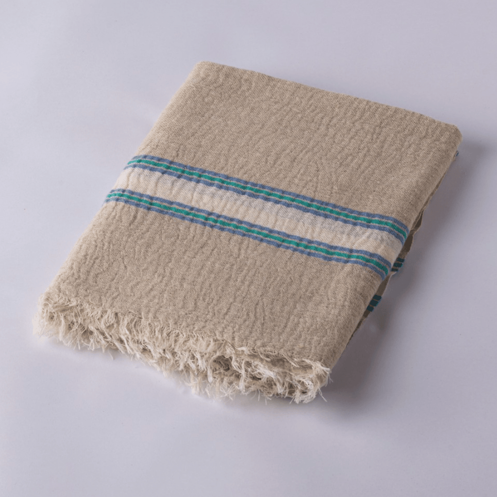 Hand loomed Muslin Linen Beach Towel - Che Cose Belle