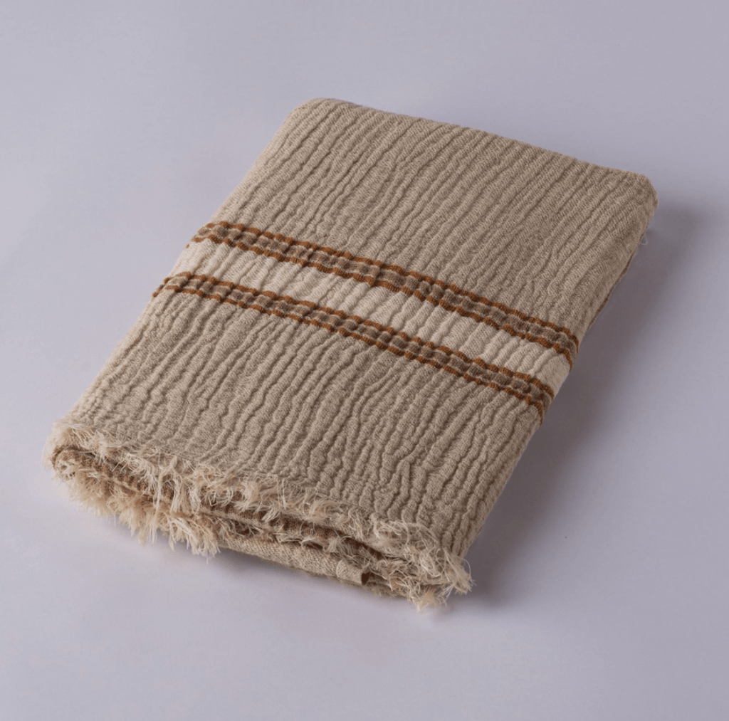 Hand loomed Muslin Linen Beach Towel - Che Cose Belle