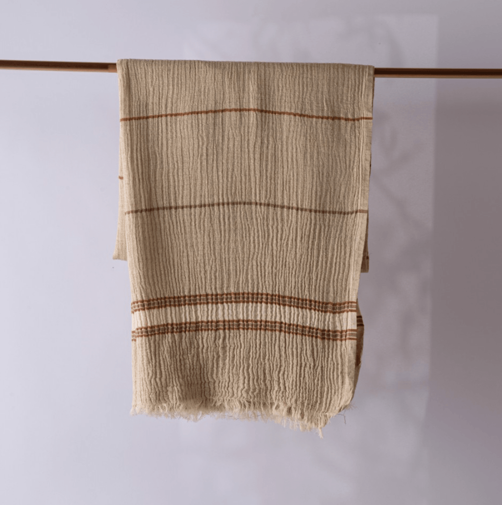 Hand loomed Muslin Linen Beach Towel - Che Cose Belle