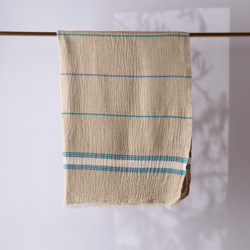 Hand loomed Muslin Linen Beach Towel - Che Cose Belle