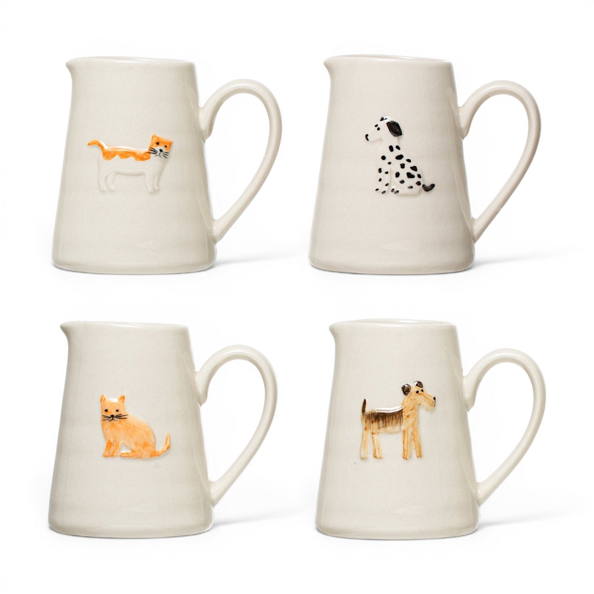 Hand-Painted Ceramic Animal Creamer - Che Cose Belle