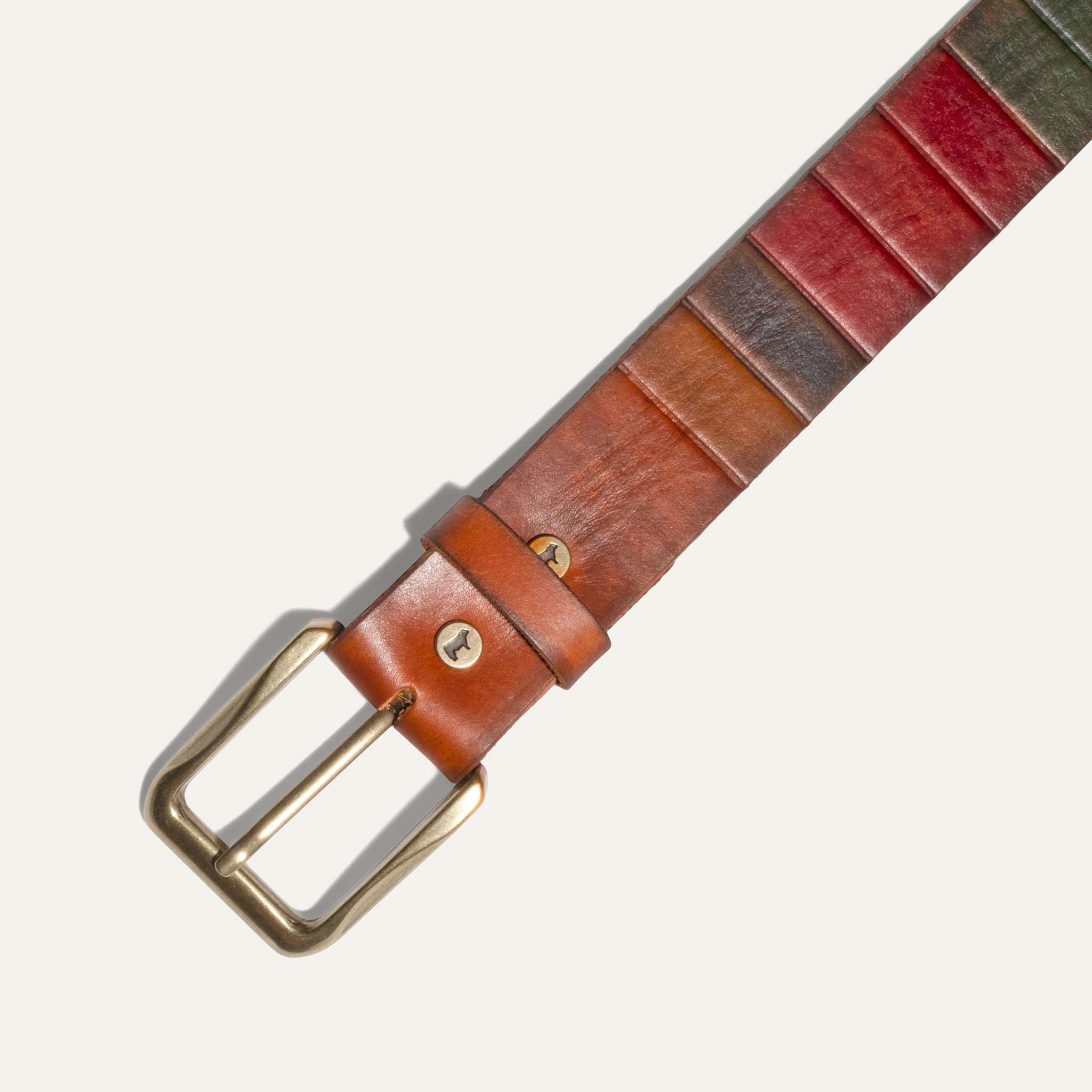 Hand Painted Color Block Belt - Che Cose Belle