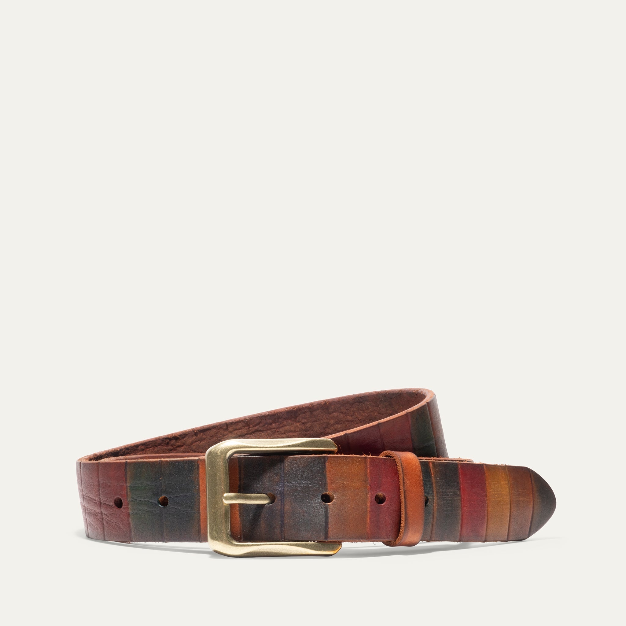 Hand Painted Color Block Belt - Che Cose Belle
