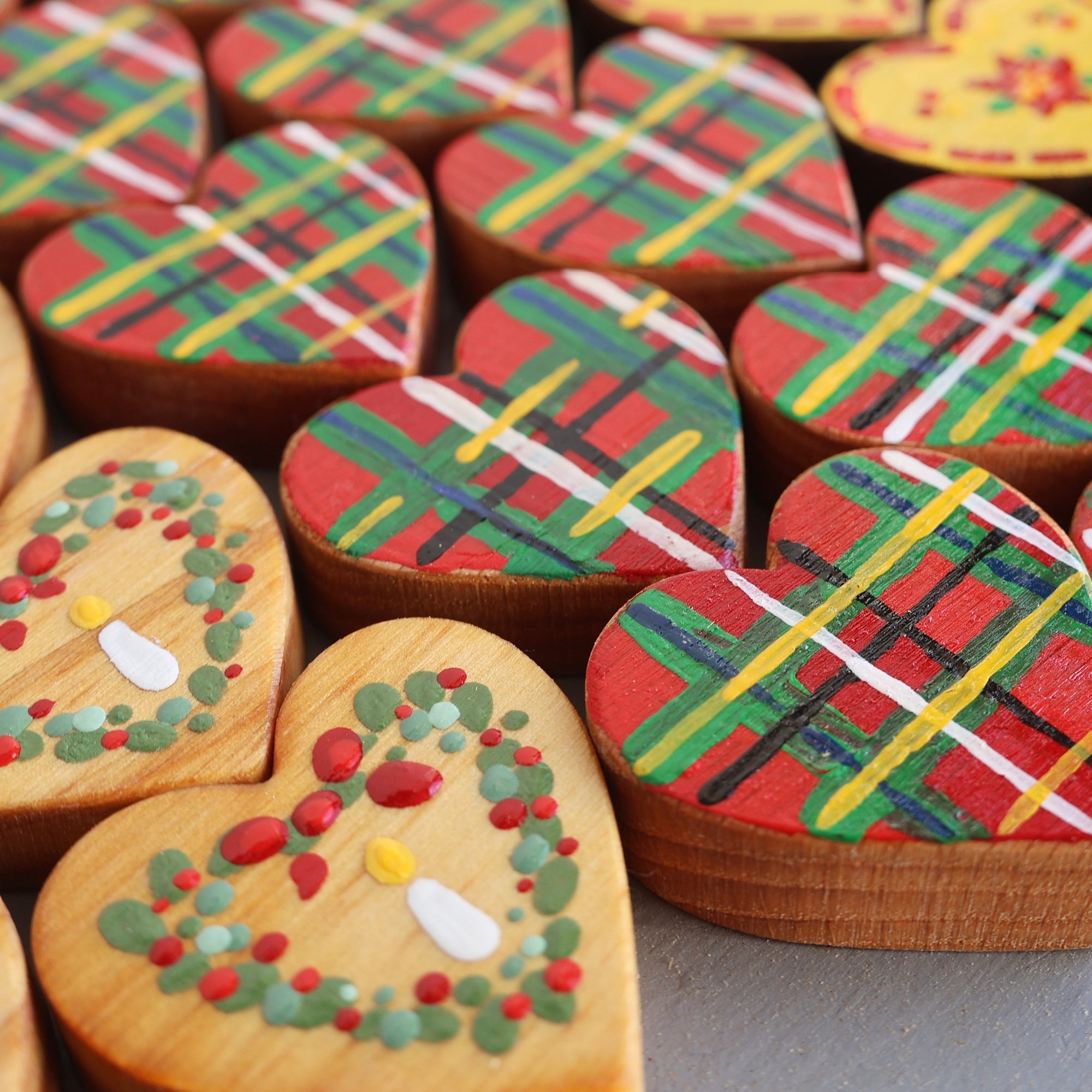 Hand - Painted Hearts :: Christmas Edition ✨ - Che Cose Belle