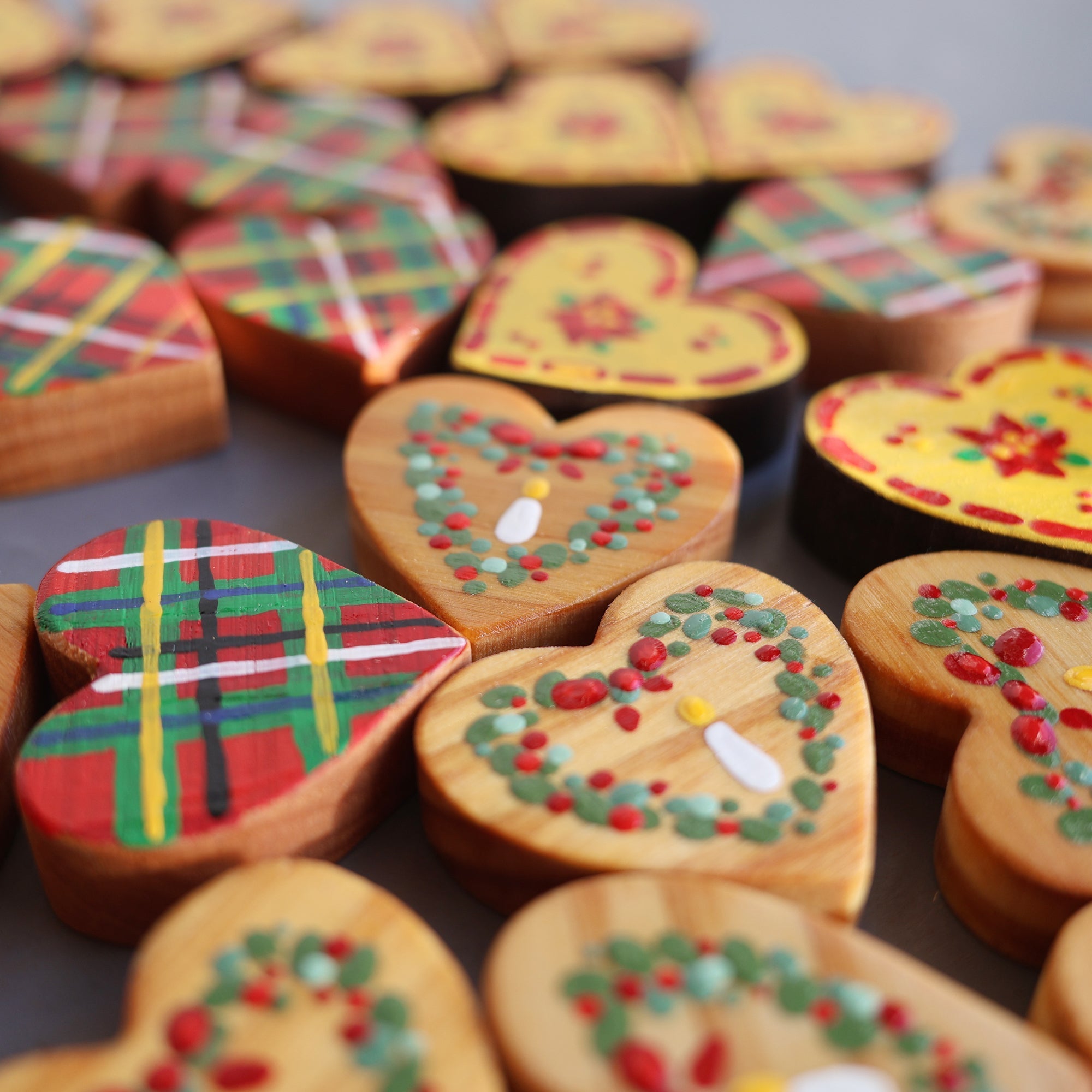 Hand - Painted Hearts :: Christmas Edition ✨ - Che Cose Belle