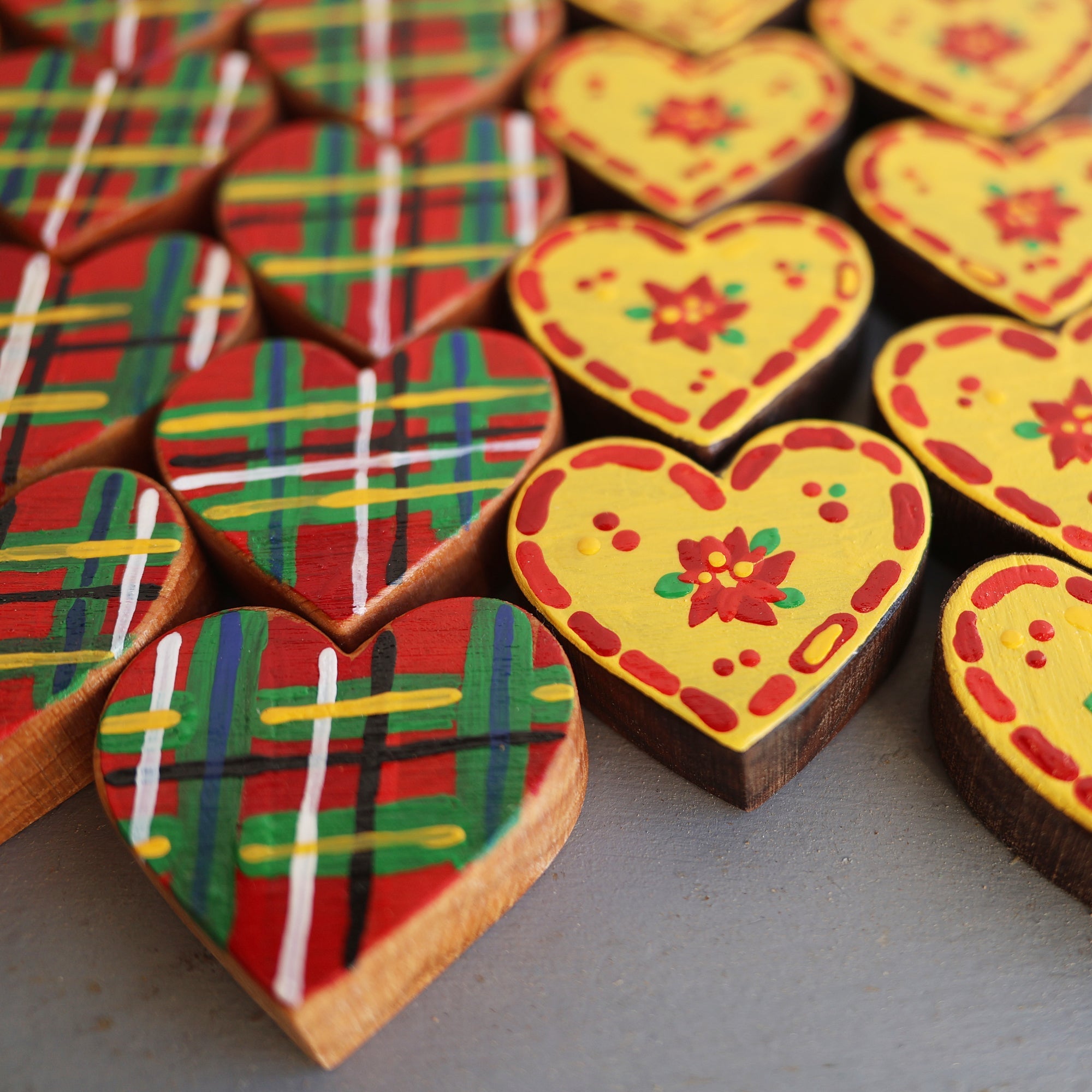 Hand - Painted Hearts :: Christmas Edition ✨ - Che Cose Belle