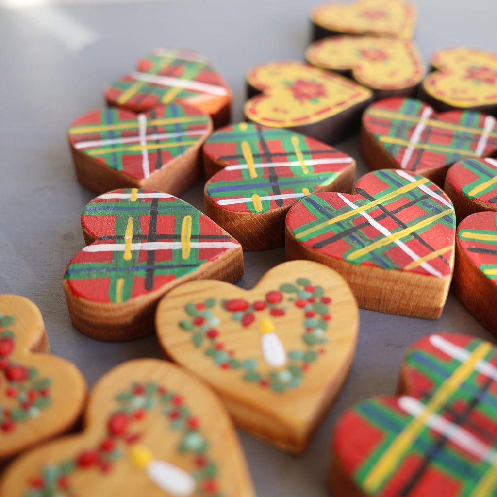 Hand - Painted Hearts :: Christmas Edition ✨ - Che Cose Belle