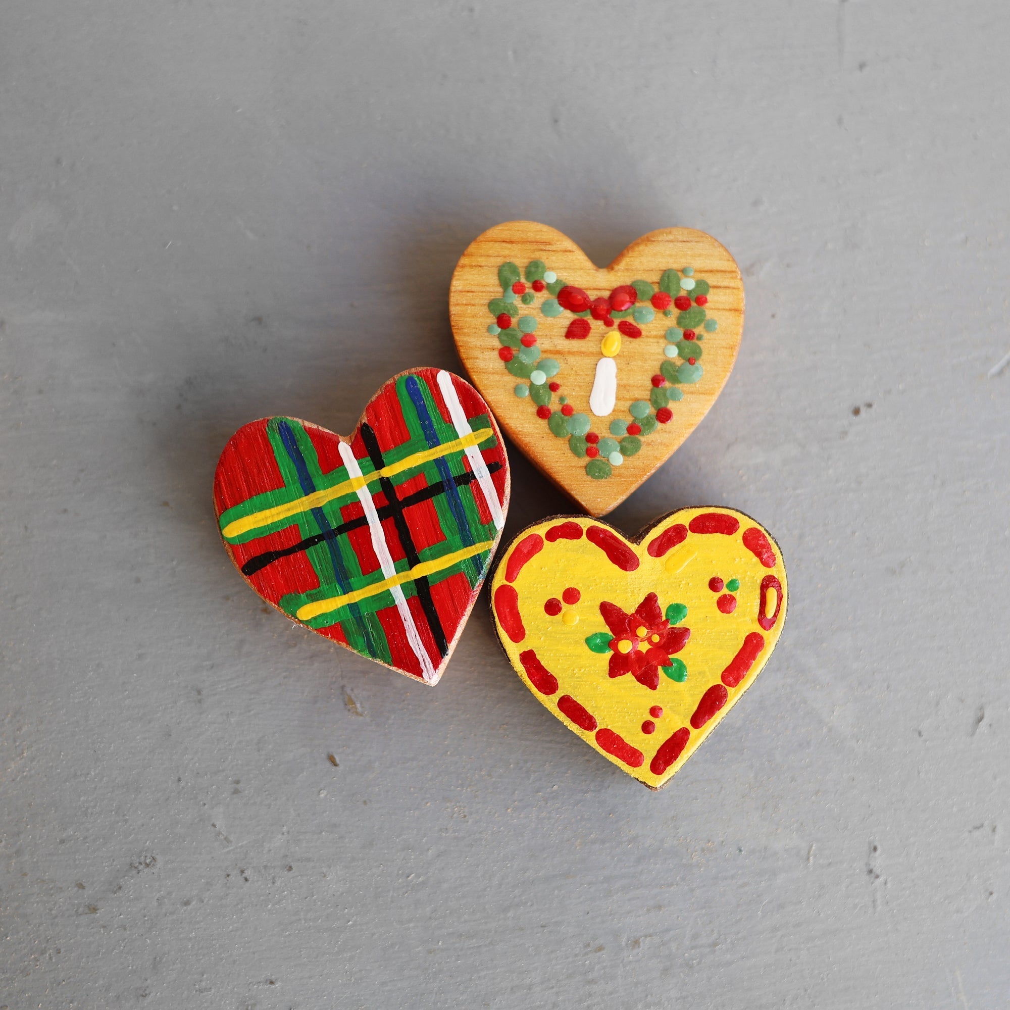 Hand - Painted Hearts :: Christmas Edition ✨ - Che Cose Belle