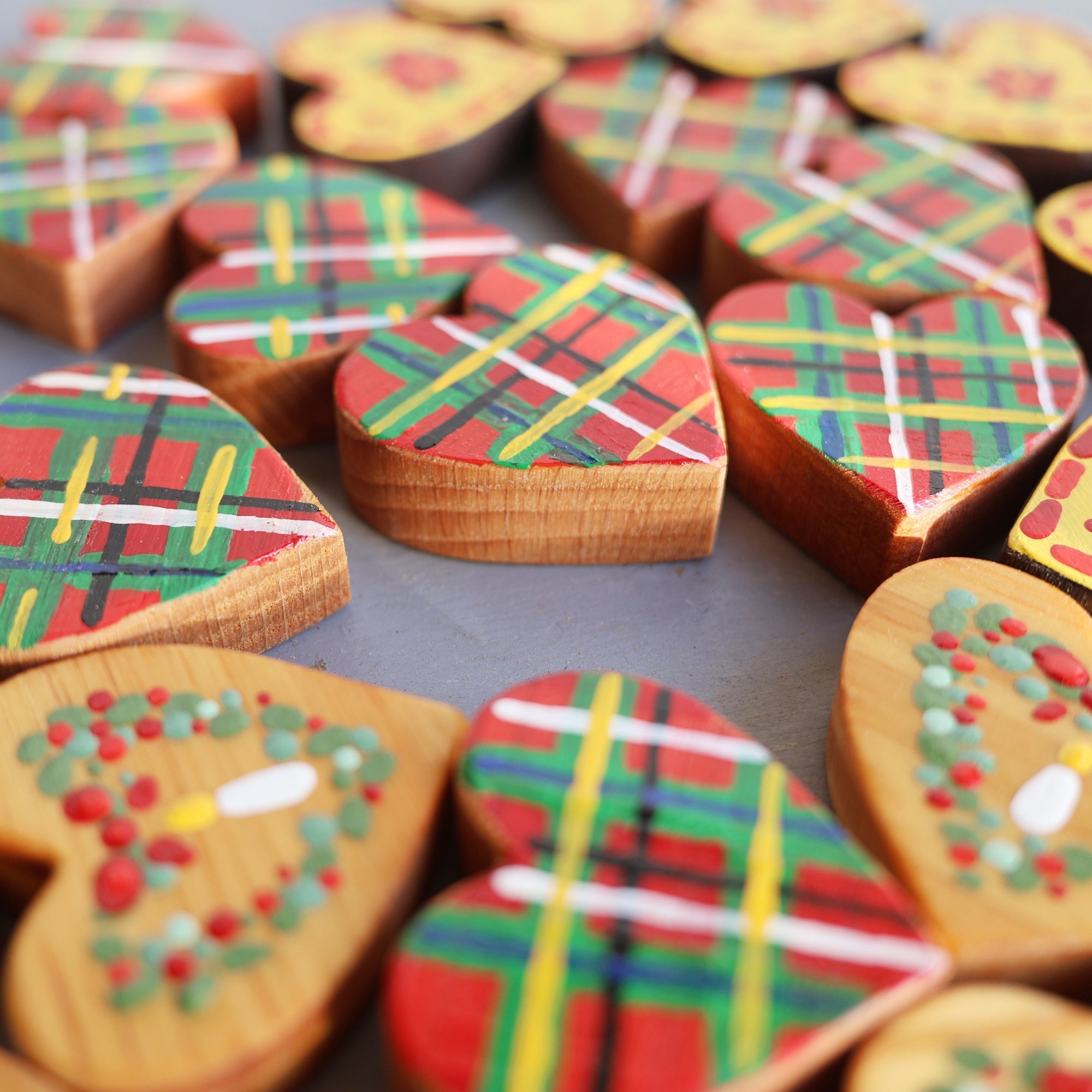 Hand - Painted Hearts :: Christmas Edition ✨ - Che Cose Belle