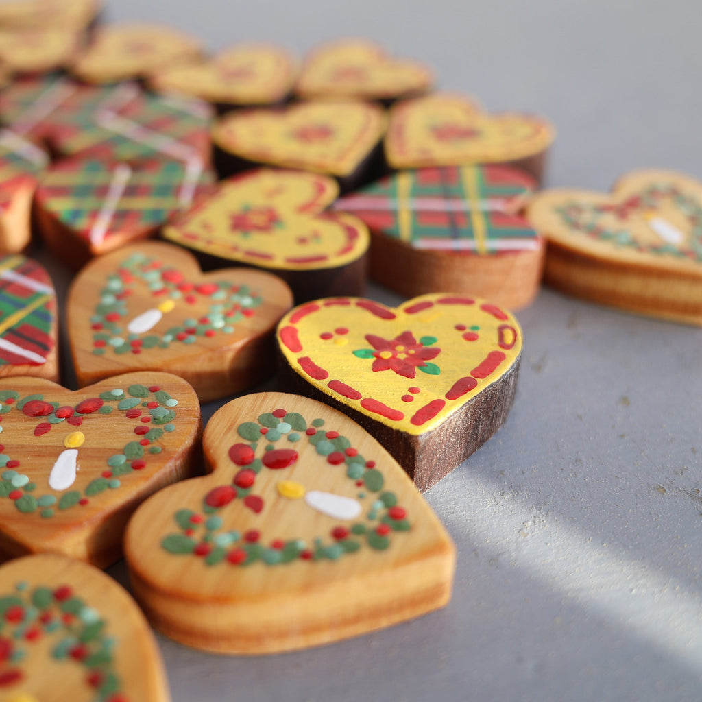 Hand - Painted Hearts :: Christmas Edition ✨ - Che Cose Belle