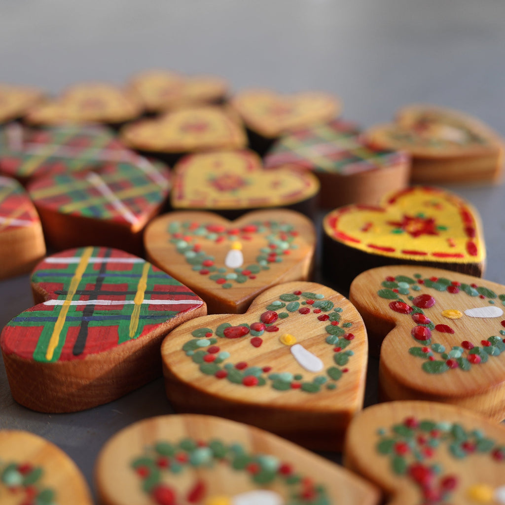 Hand - Painted Hearts :: Christmas Edition ✨ - Che Cose Belle