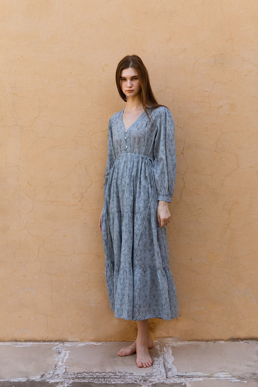 Hand - Printed Ashbury Dress - Che Cose Belle
