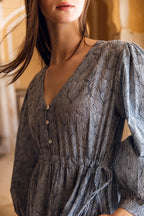 Hand - Printed Ashbury Dress - Che Cose Belle