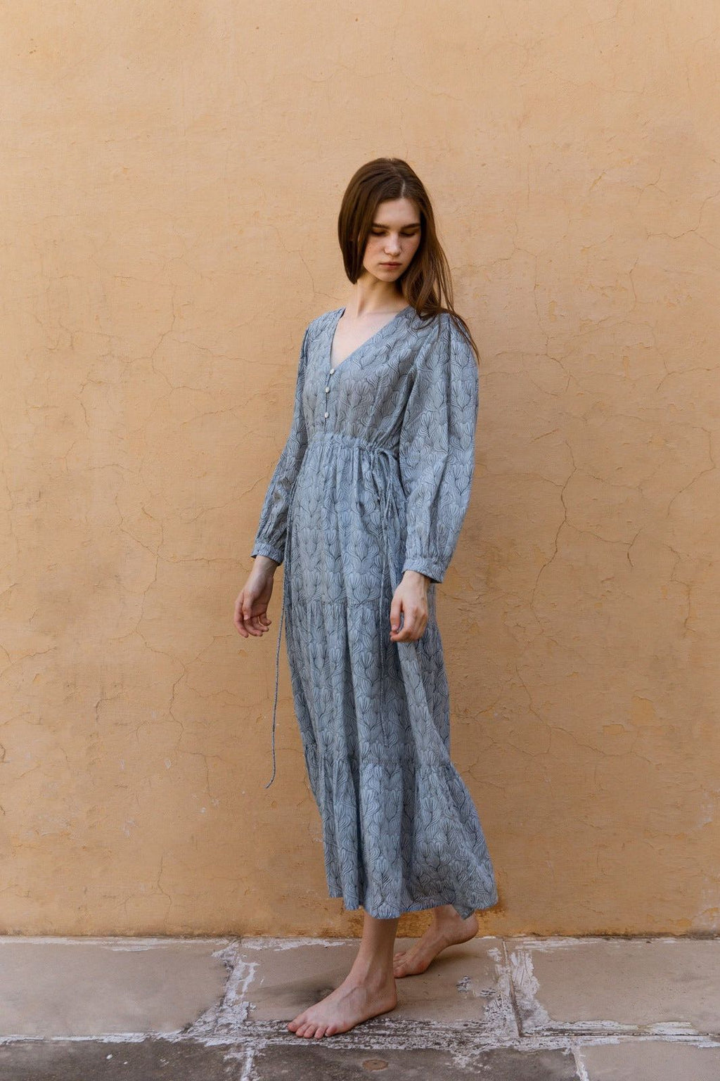 Hand - Printed Ashbury Dress - Che Cose Belle