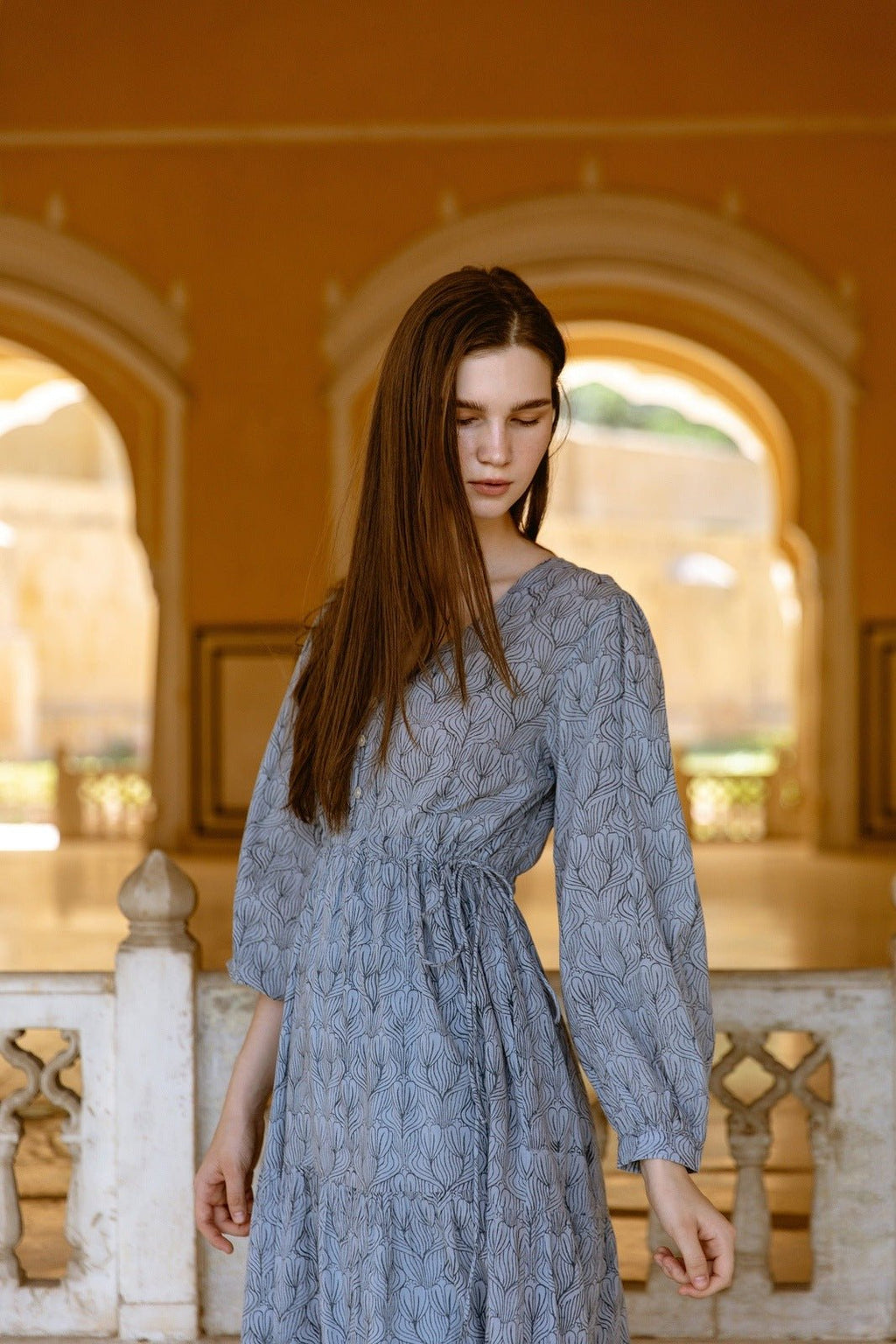 Hand - Printed Ashbury Dress - Che Cose Belle