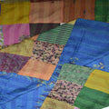 Hand Stitched Kantha Silk Vintage throw - Che Cose Belle