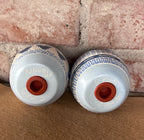 Handcrafted Blue Salt & Pepper Shakers “Cassandra King” - Che Cose Belle
