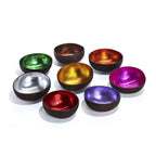 Coconut Rainbow Bowls Handcrafted Gold Leaf Polished Lacquered Eco Serve Bowls