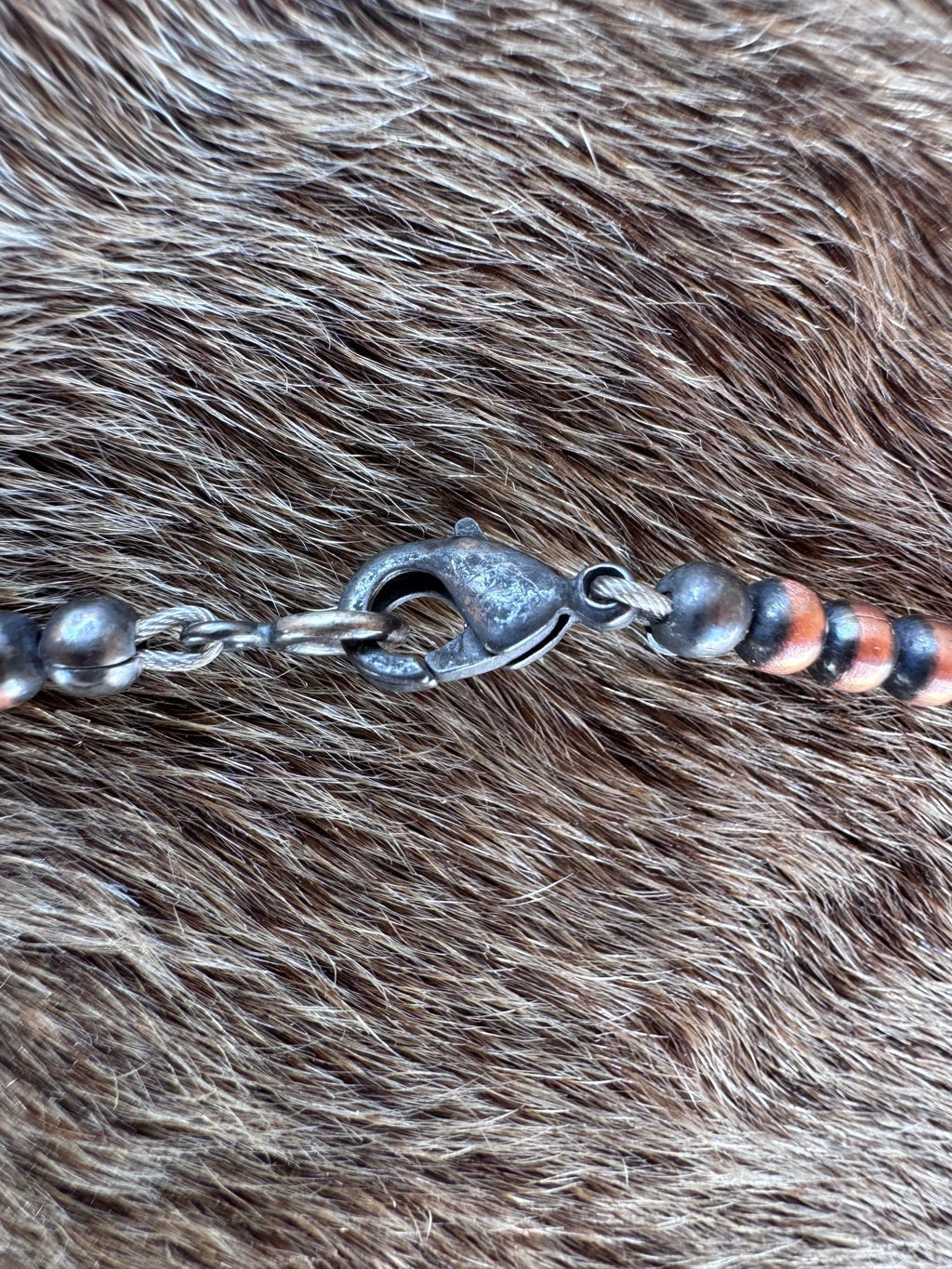 Handcrafted Copper 3-8mm Beaded Necklace - Che Cose Belle