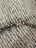 Handcrafted Copper 6mm Beaded Necklace - Che Cose Belle
