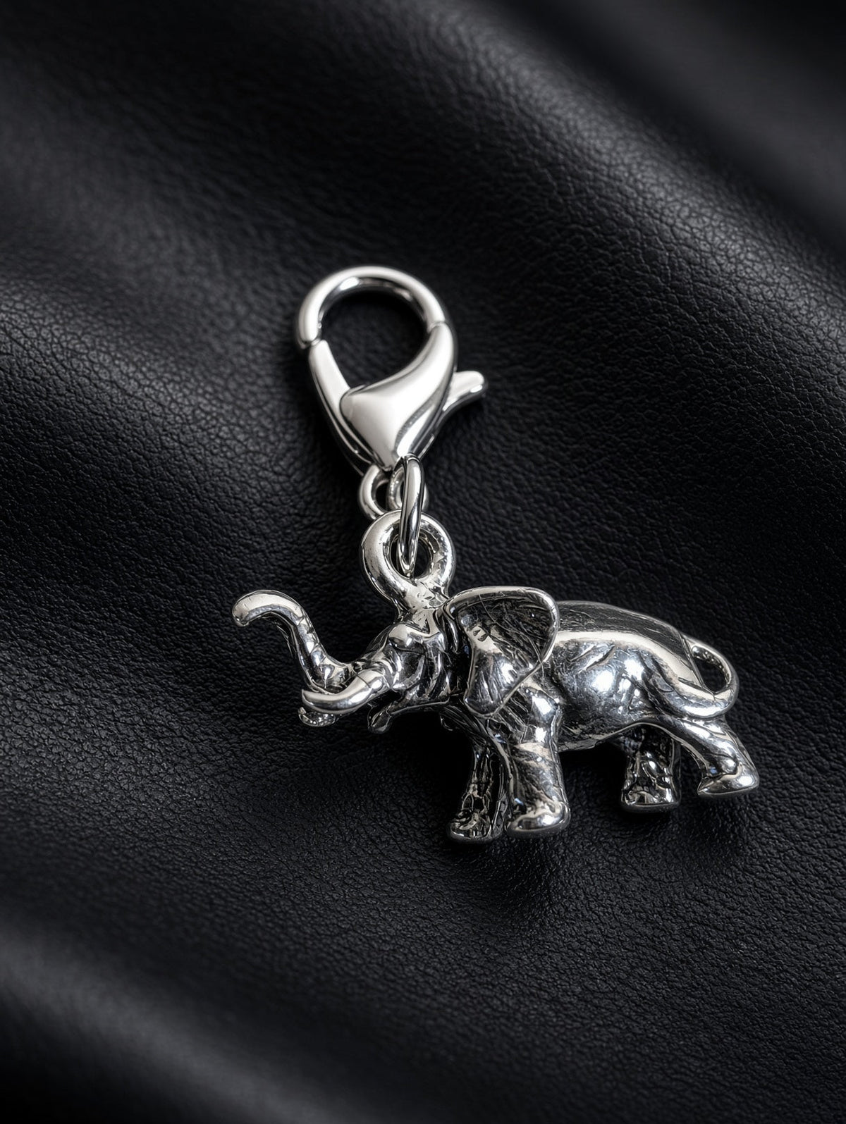 Handcrafted Elephant Charm Sterling Silver - Che Cose Belle