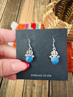 Handcrafted Lapis & Sterling Silver Dangle Earrings - Che Cose Belle