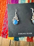 Handcrafted Lapis & Sterling Silver Dangle Earrings - Che Cose Belle