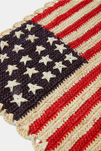 Handcrafted Scalloped Americana Placemats-American Flag Design - Payton James X Tuckernuck - Che Cose Belle