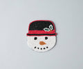 Handcrafted Snowman Beaded Coasters - Che Cose Belle