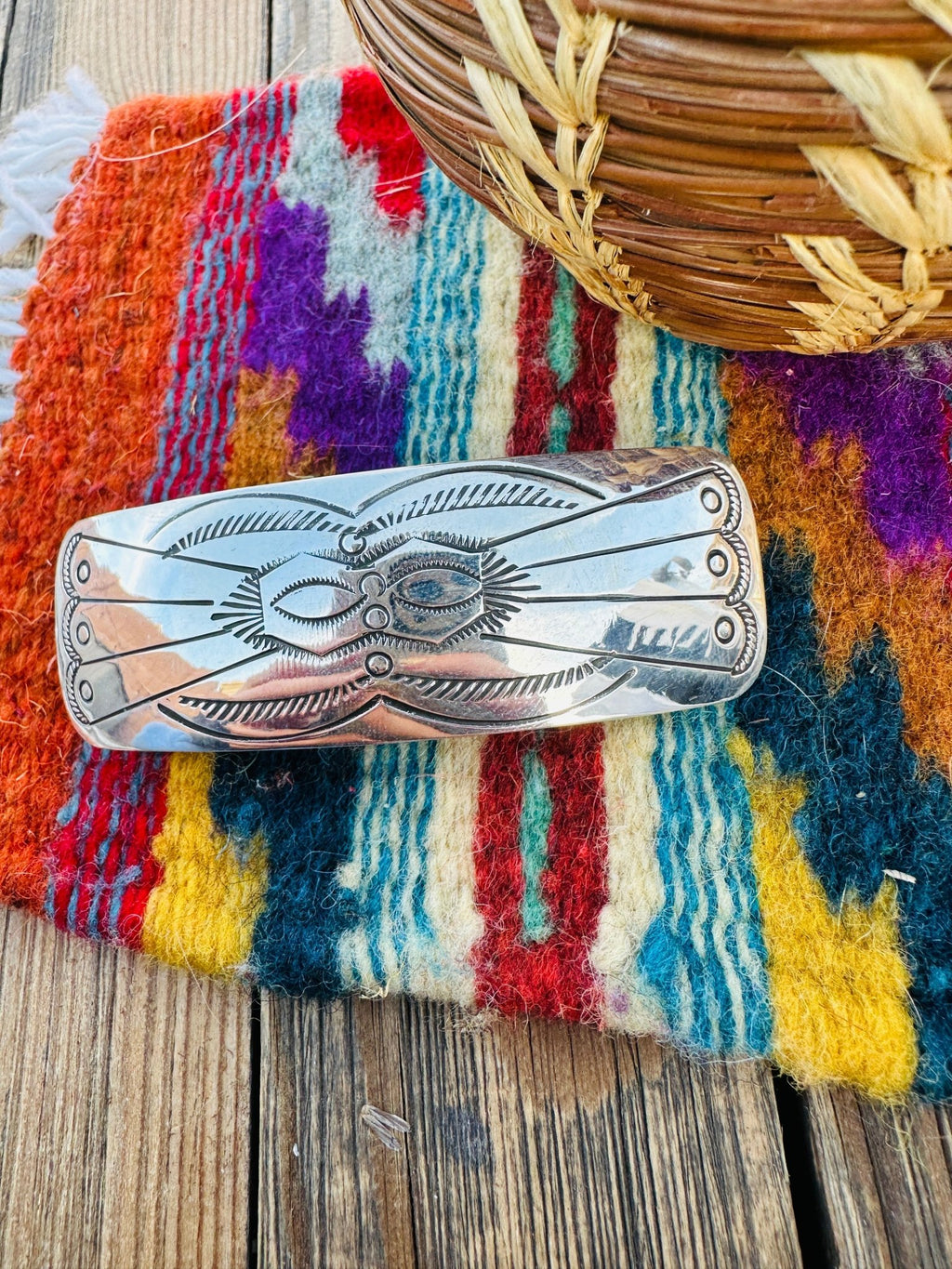 Handcrafted Sterling Silver Hair Barrette - Che Cose Belle