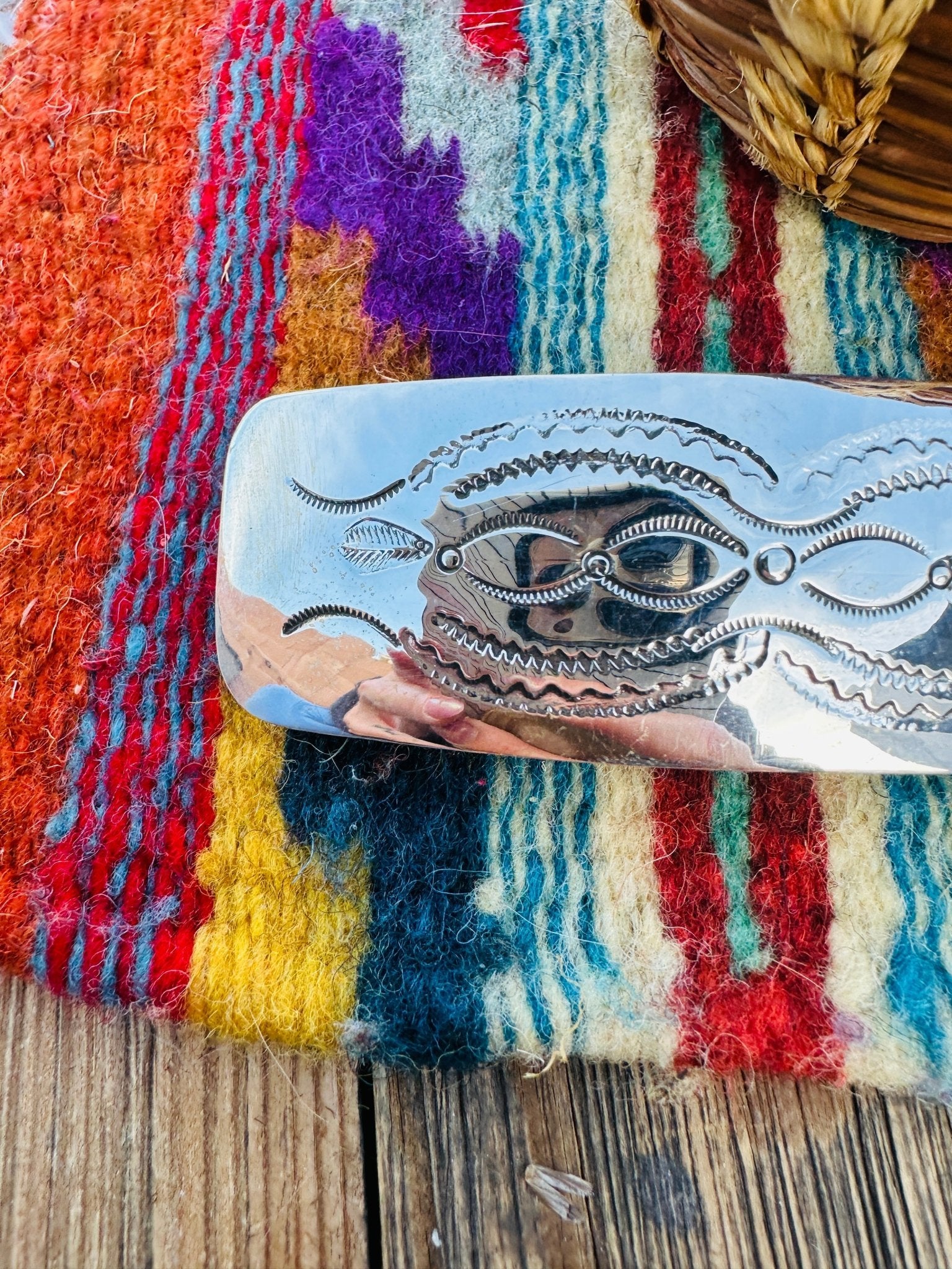 Handcrafted Sterling Silver Hair Barrette - Che Cose Belle
