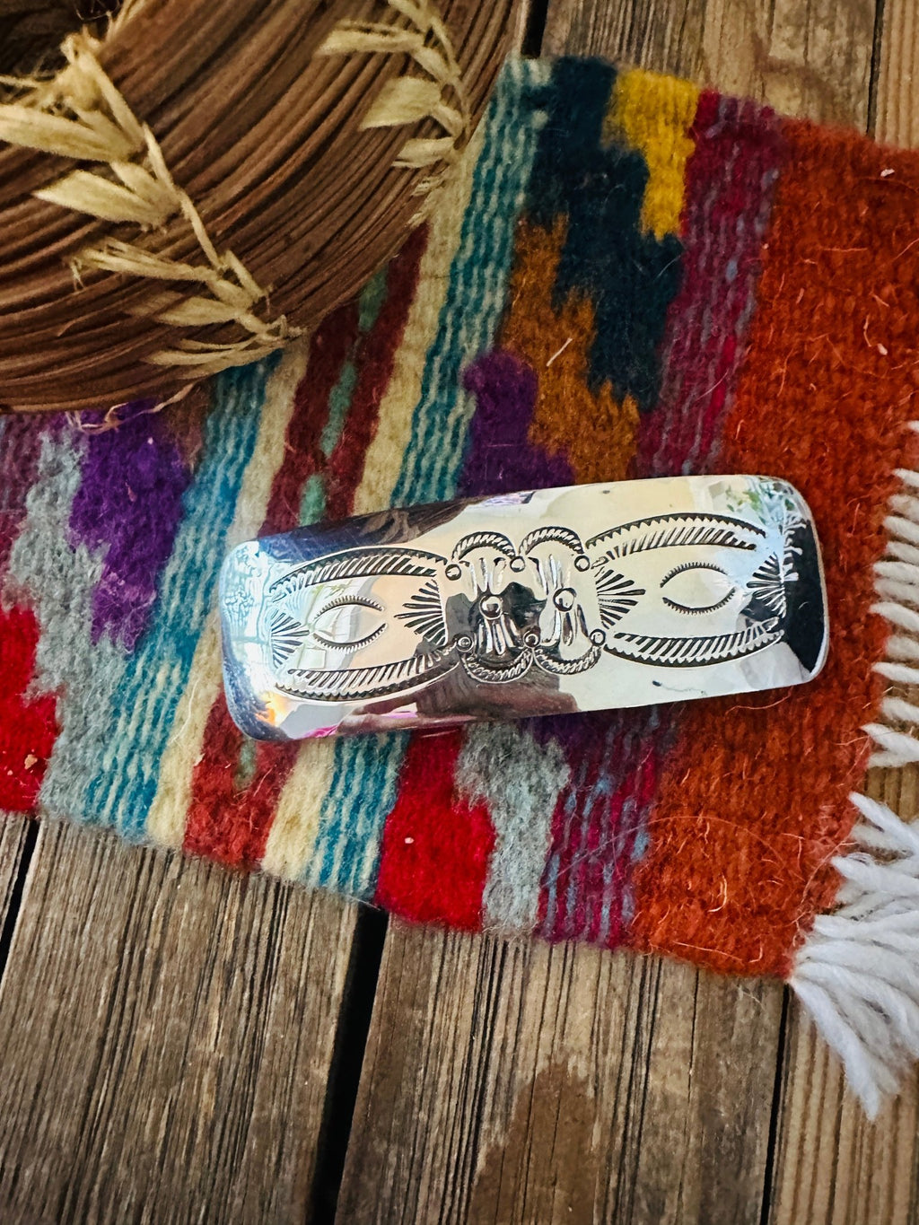 Handcrafted Sterling Silver Hair Barrette - Che Cose Belle