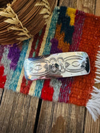 Handcrafted Sterling Silver Hair Barrette - Che Cose Belle