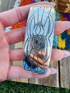 Handcrafted Sterling Silver Hair Barrette - Che Cose Belle