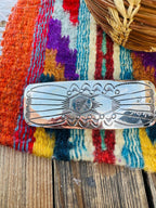 Handcrafted Sterling Silver Hair Barrette - Che Cose Belle