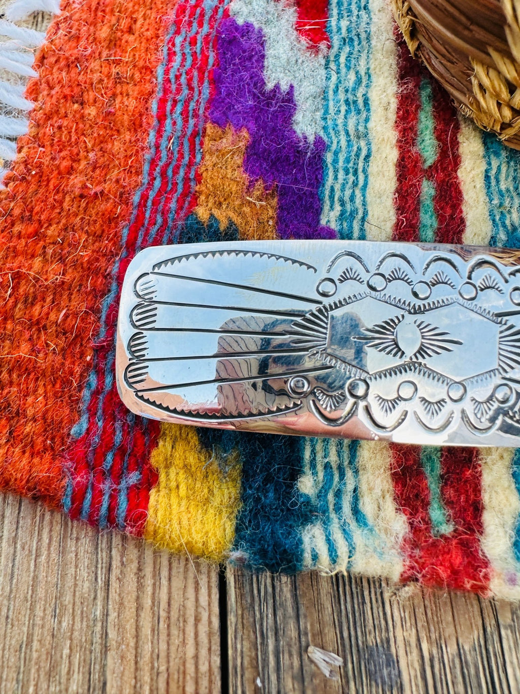 Handcrafted Sterling Silver Hair Barrette - Che Cose Belle