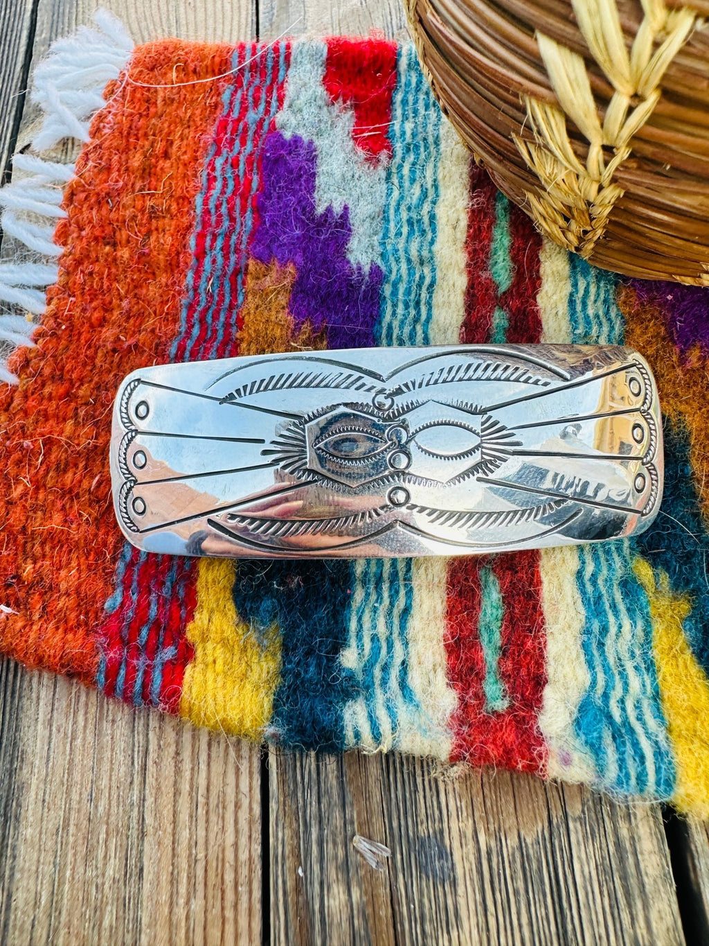 Handcrafted Sterling Silver Hair Barrette - Che Cose Belle