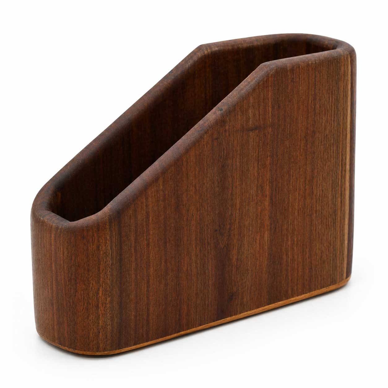 Handcrafted Walnut & Oak Wood Napkin Holder | Muliple Designs | Raising Grain Wood Works - Che Cose Belle