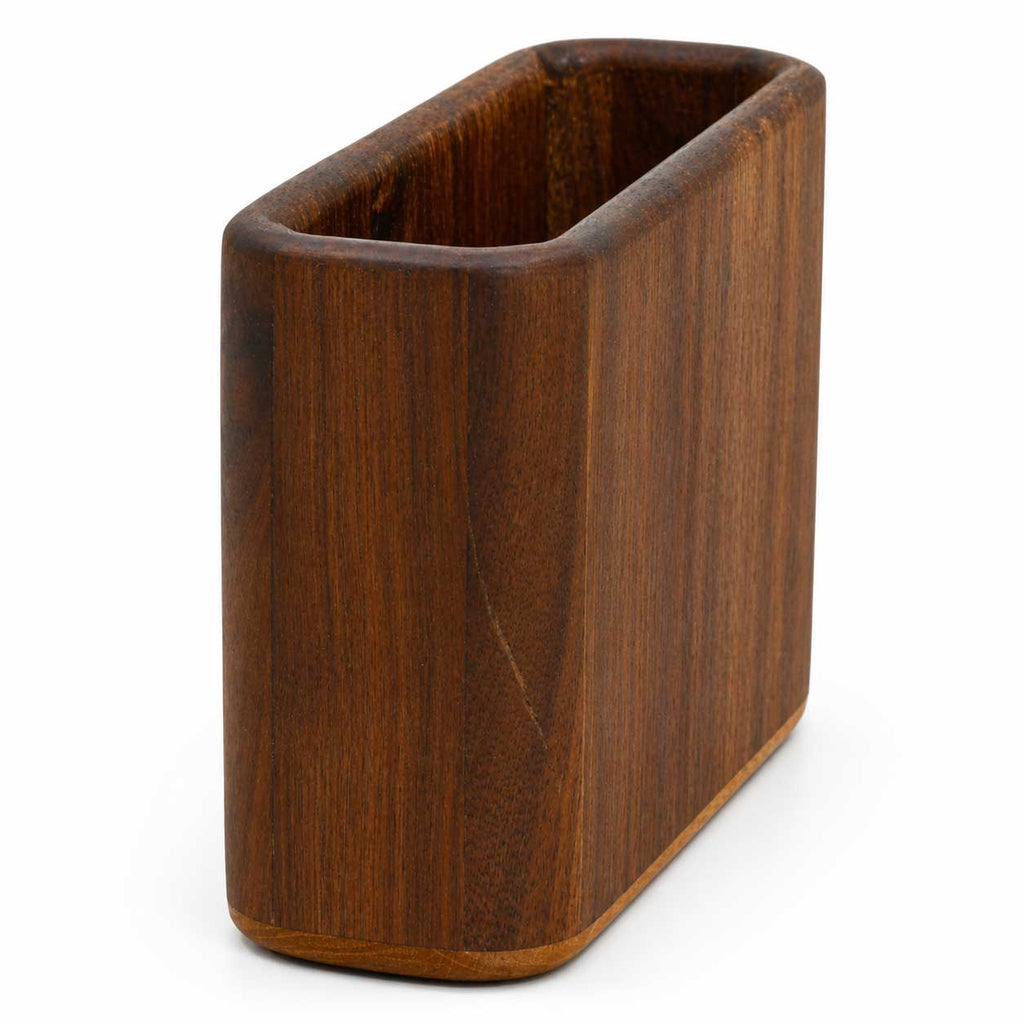 Handcrafted Walnut & Oak Wood Napkin Holder | Muliple Designs | Raising Grain Wood Works - Che Cose Belle