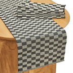 Handloomed Checkered Table Runner - Che Cose Belle
