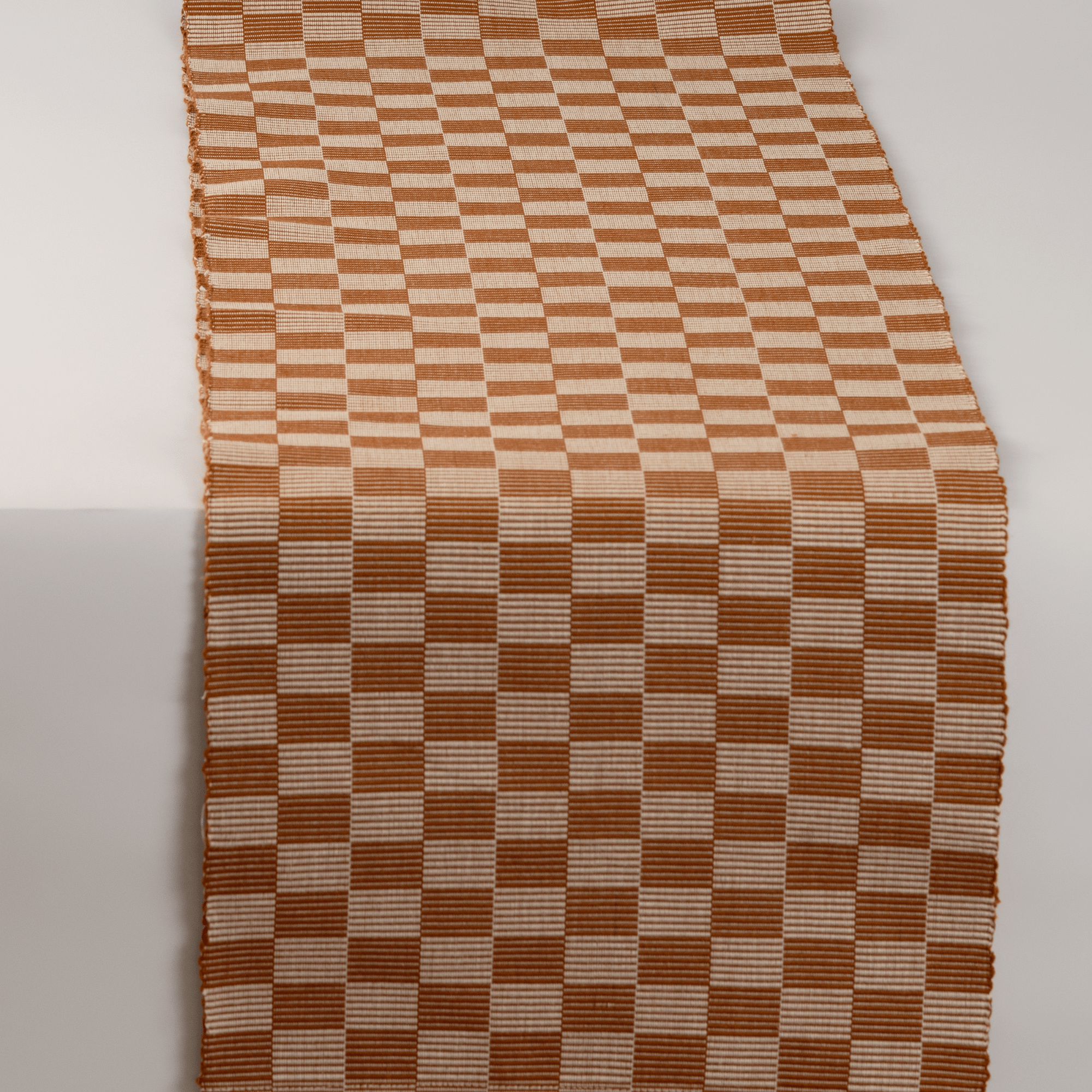 Handloomed Checkered Table Runner - Che Cose Belle