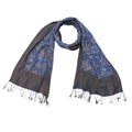 Handmade Batik Scarf - 100% Soft Cotton - Butterfly Brown - Che Cose Belle