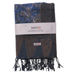 Handmade Batik Scarf - 100% Soft Cotton - Butterfly Brown - Che Cose Belle