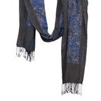 Handmade Batik Scarf - 100% Soft Cotton - Butterfly Brown - Che Cose Belle