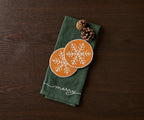 Handmade Beaded Holiday Coaster – Christmas Table Decor by Payton James - Che Cose Belle