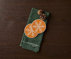 Handmade Beaded Holiday Coaster – Christmas Table Decor by Payton James - Che Cose Belle